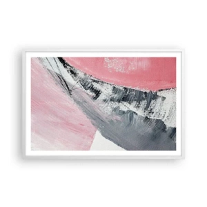 Poster in een witte lijst - Bijpassende compositie - 91x61 cm