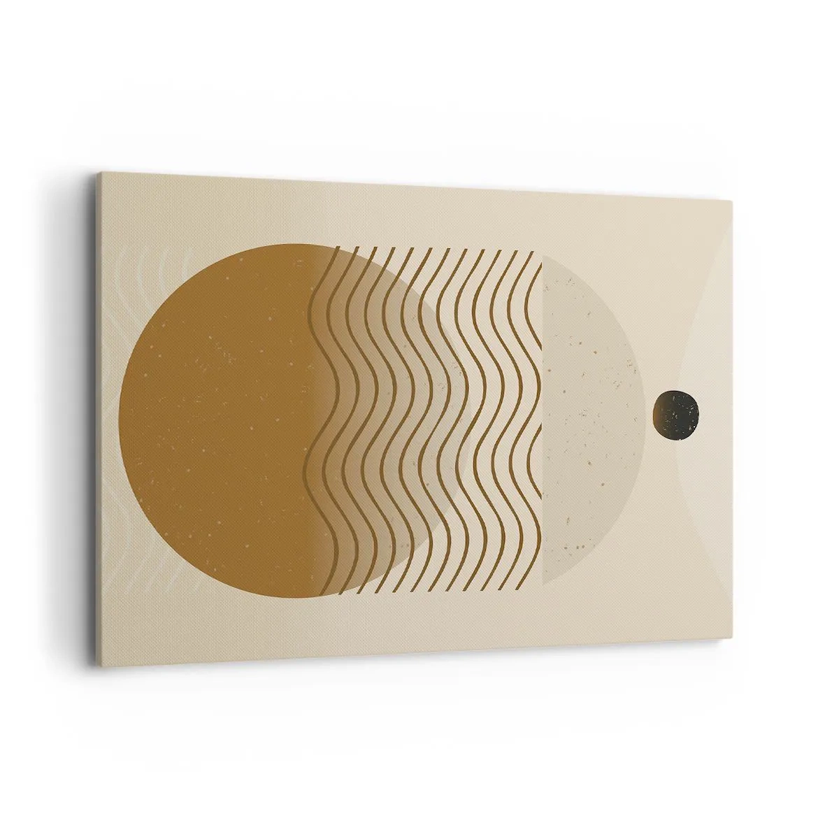 Schilderen op canvas - Over de oorsprong van geometrische figuren - 100x70 cm