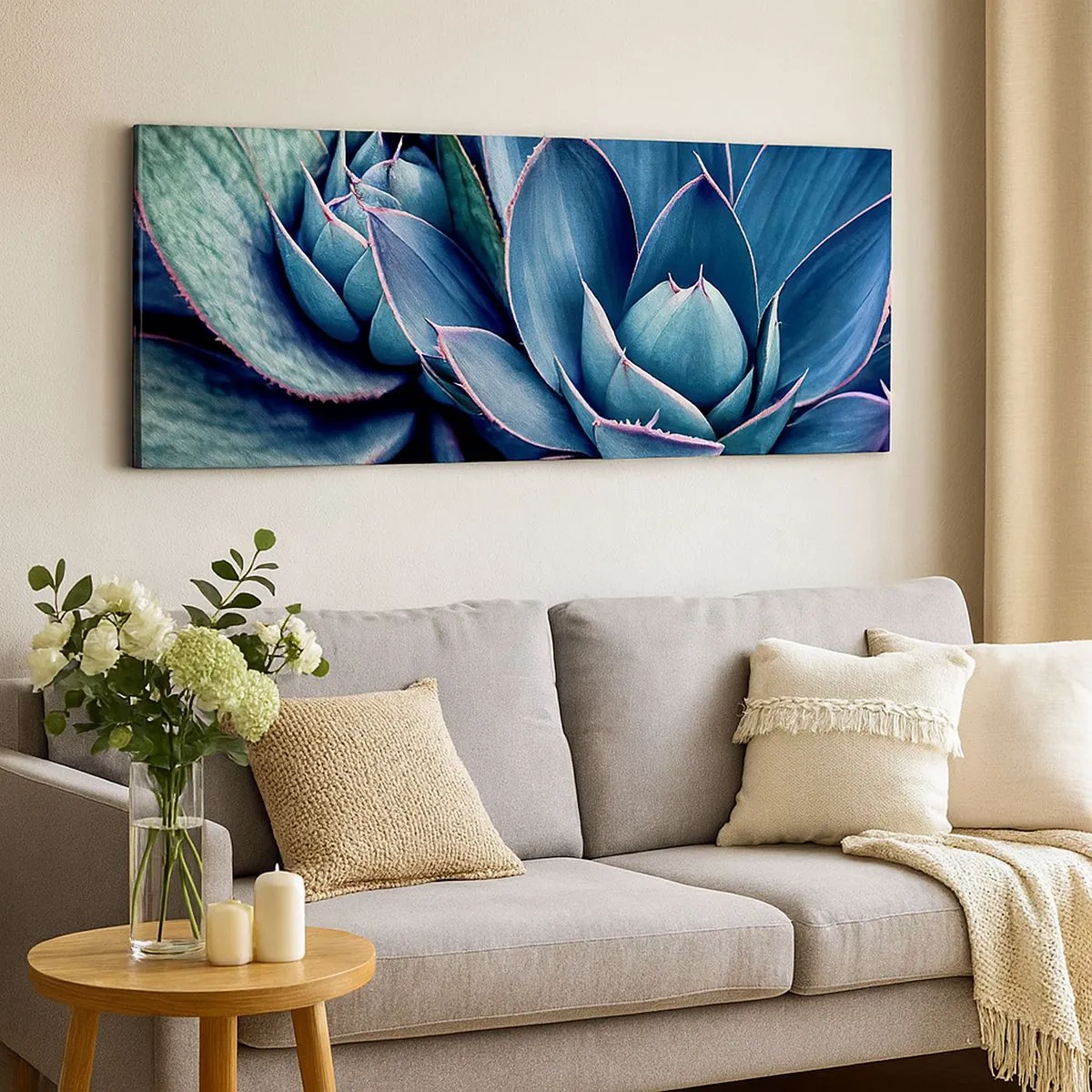 Schilderen op canvas - Levenskracht - 100x40 cm