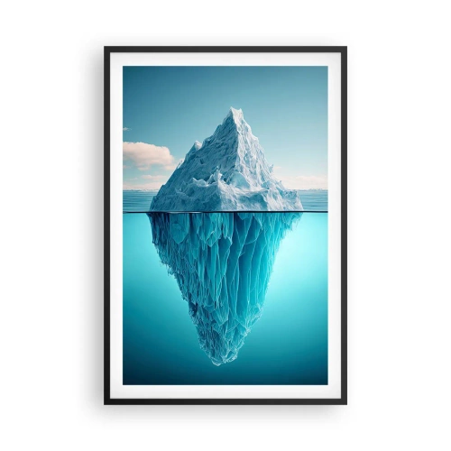 Poster in een zwarte lijst - Koningin van het ijs - 61x91 cm
