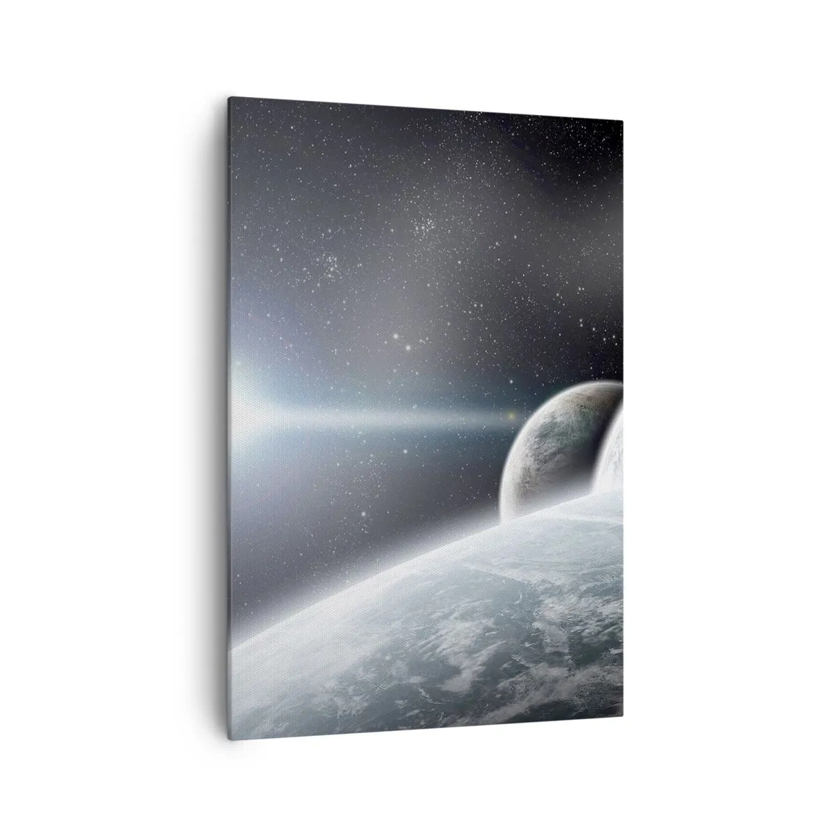 Schilderen op canvas - Kosmische muziek van de sferen - 70x100 cm