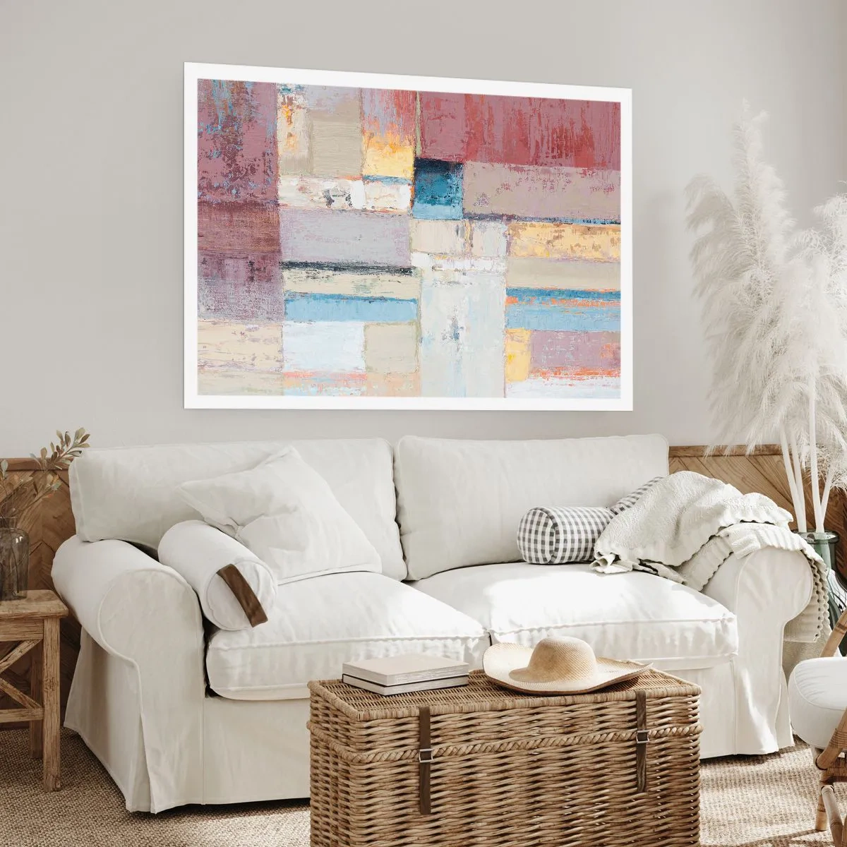 Poster - De rust van geometrie - 70x50 cm