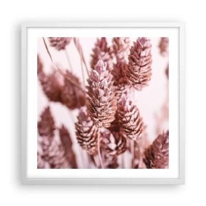 Poster in een witte lijst - Schijnbaar onopvallend - 50x50 cm