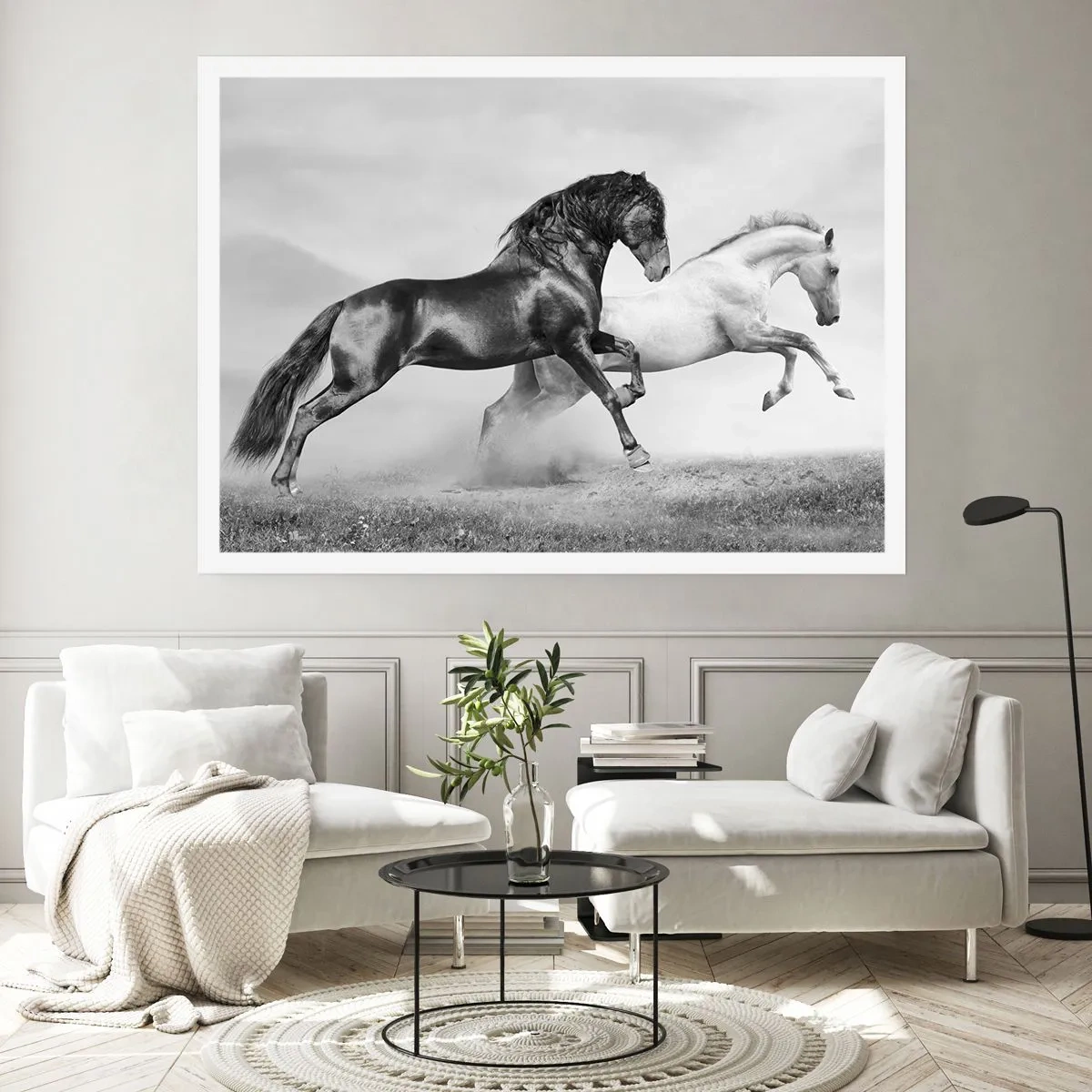 Poster - Engelen en duivels - 50x40 cm