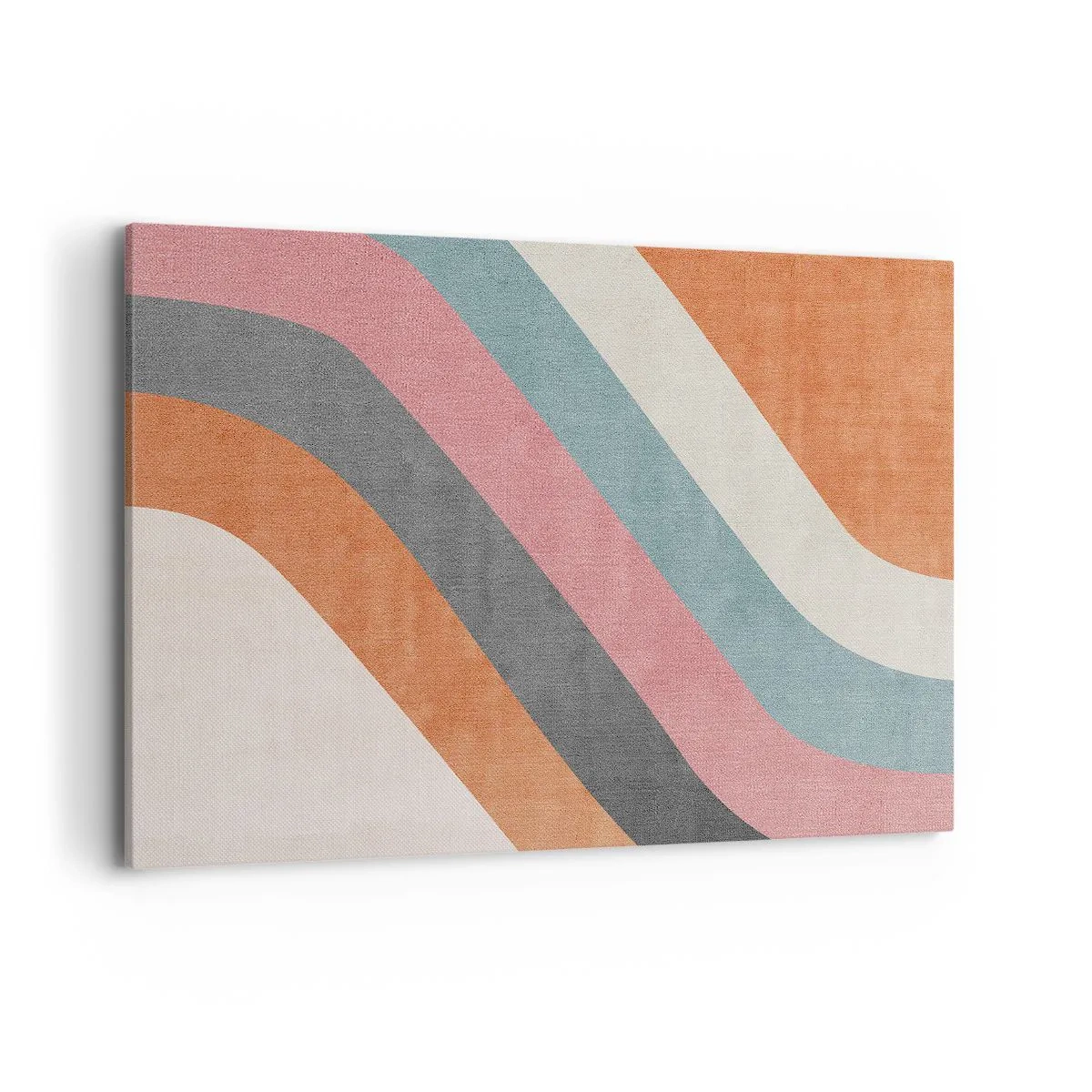 Schilderen op canvas - Diagonale compositie – beweging - 100x70 cm