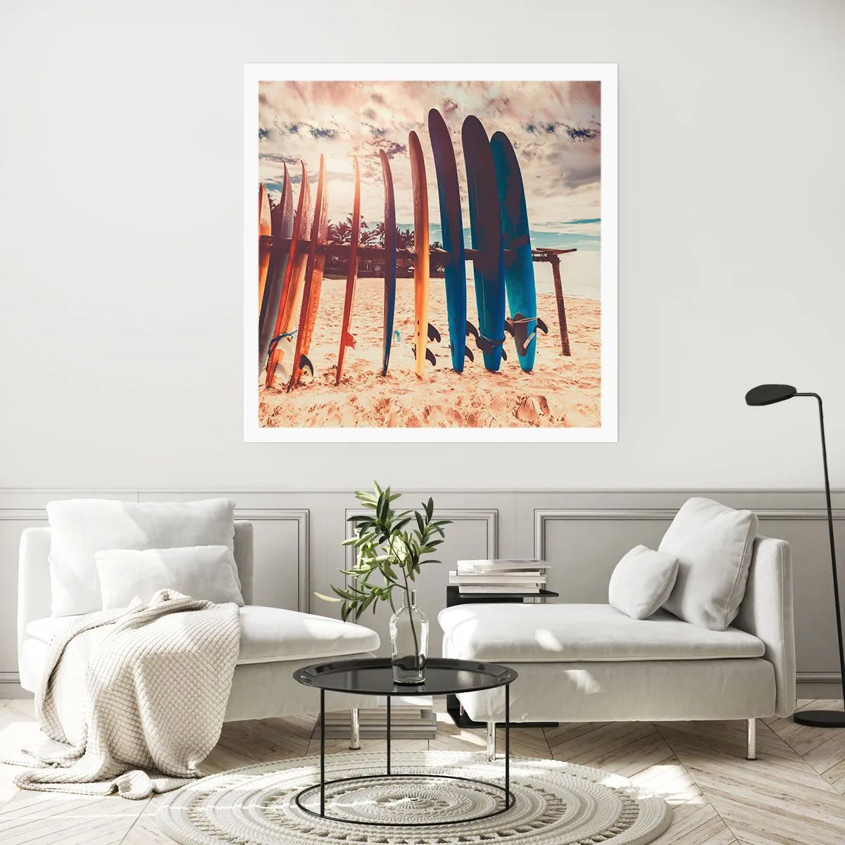 Poster - Weltrusten, zie je morgen - 30x30 cm