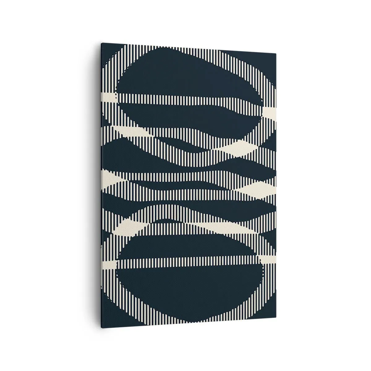 Schilderen op canvas - Een poging om de duisternis te doorbreken - 70x100 cm