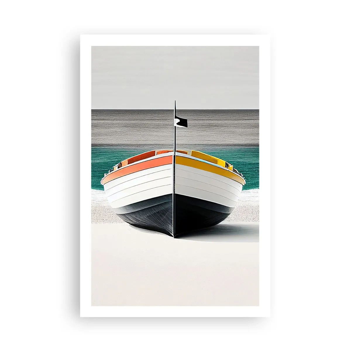 Poster - Op zijn plaats - 61x91 cm