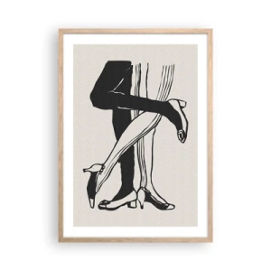 Een poster in een licht eiken lijst - Een vrouwelijk attribuut - 50x70 cm