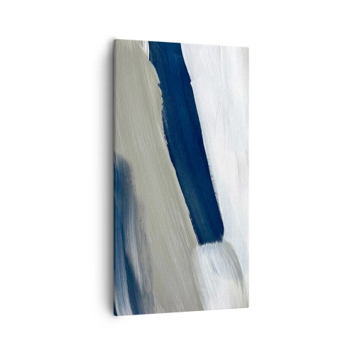 Schilderen op canvas - Ontmoeting met witheid - 55x100 cm