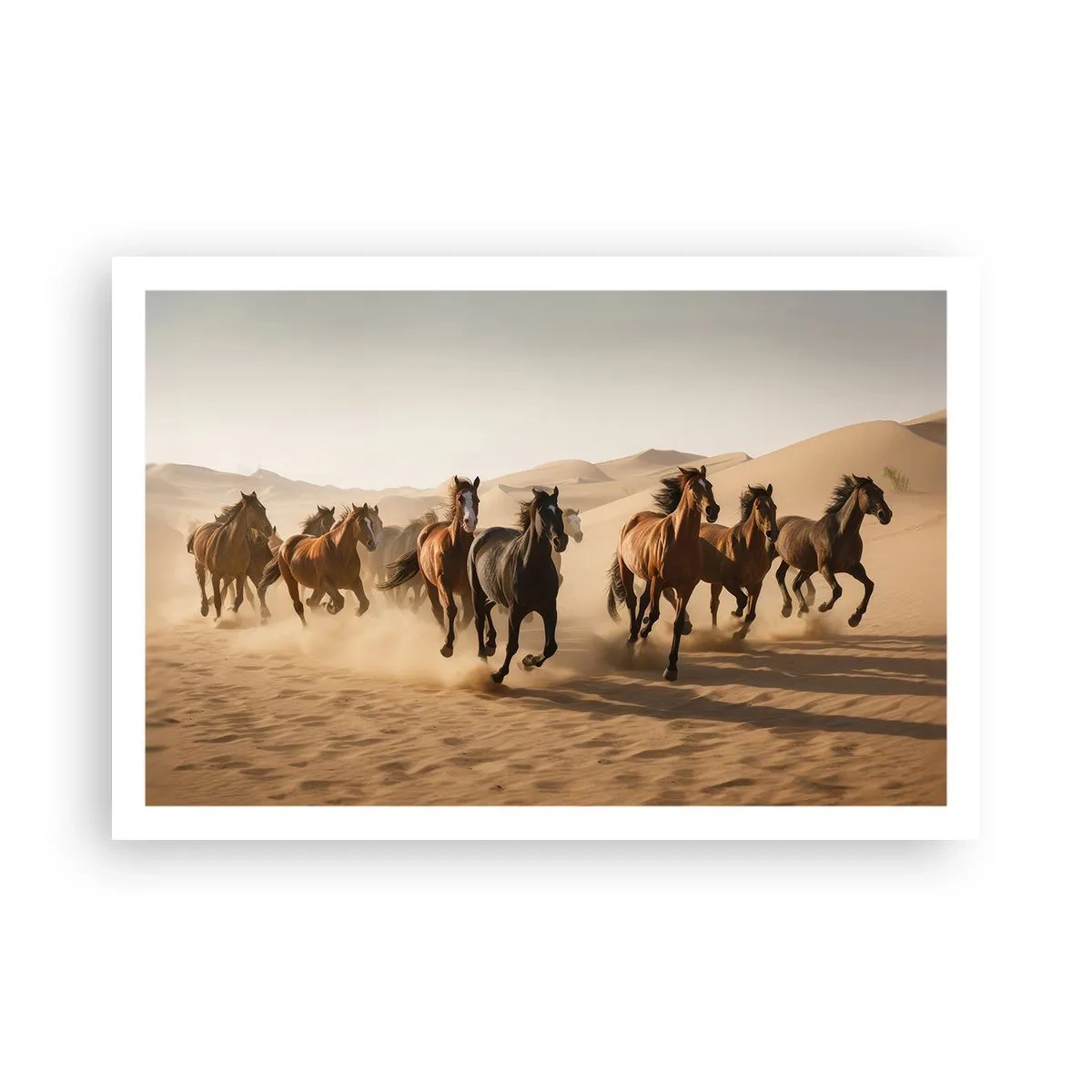 Poster - Vrij als de wind - 91x61 cm