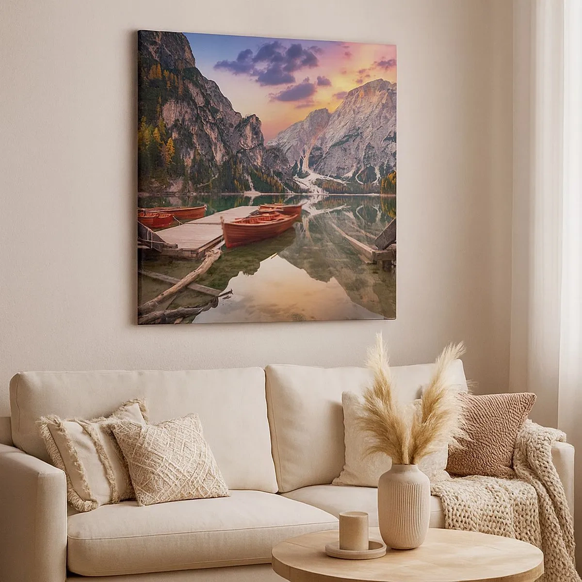 Schilderen op canvas - Belofte van de dag - 30x30 cm