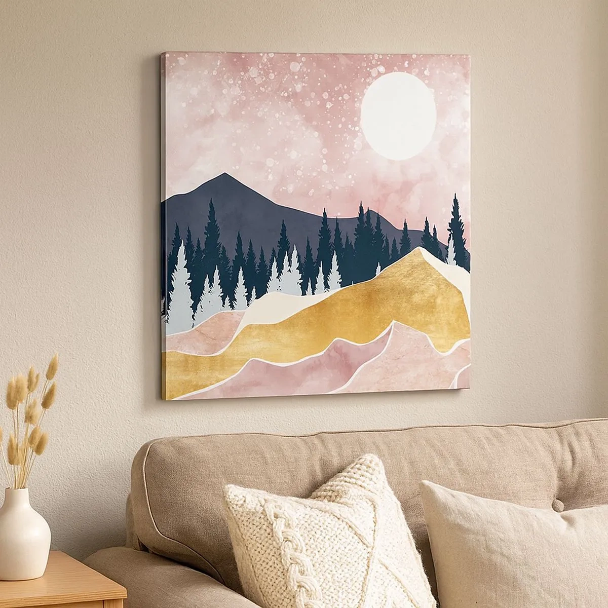 Schilderen op canvas - Nachtwacht - 30x30 cm