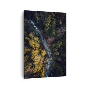 Schilderen op canvas - Snel, sneller en sneller - 70x100 cm