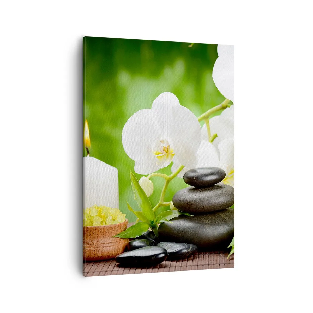 Schilderen op canvas - Geurige, bloemige, delicate aanraking - 50x70 cm