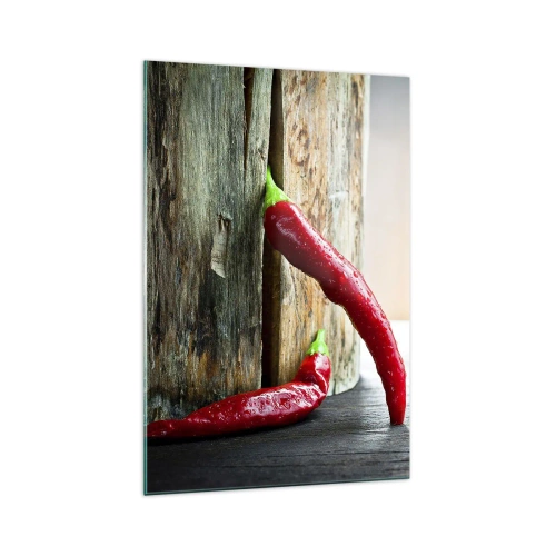 Schilderen op glas - Red hot chili peppers - 70x100 cm