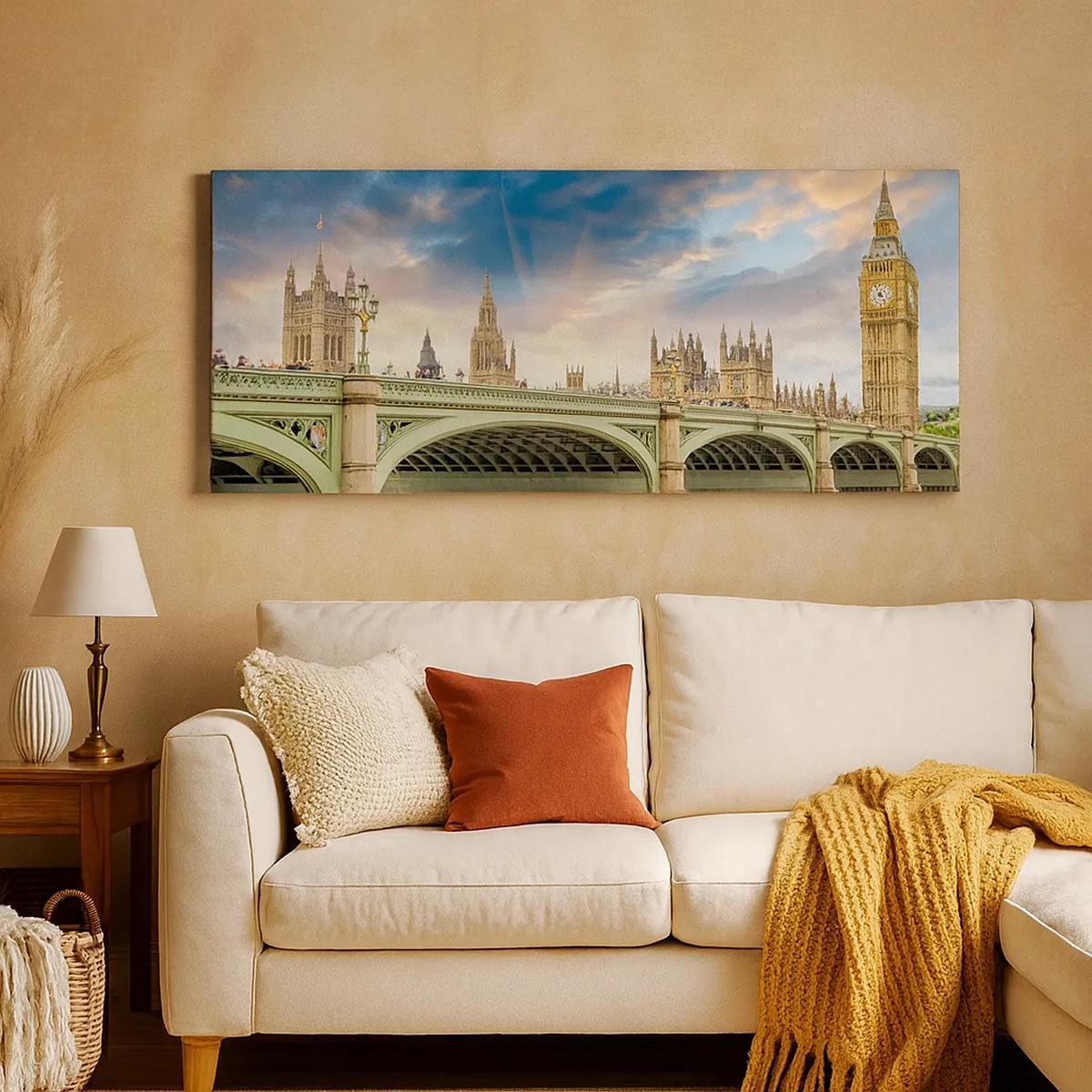 Schilderen op canvas - De tijd stond stil in het rijk - 30x30 cm