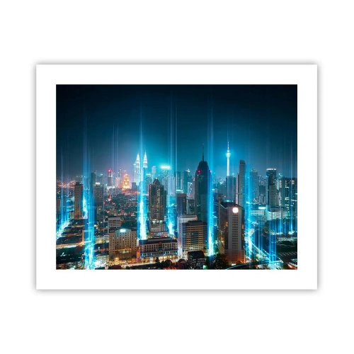 Poster - Op z'n Berlijns naar de hemel - 50x40 cm