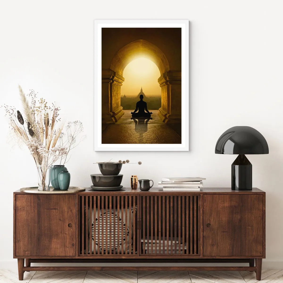 Poster in een witte lijst - Volledige harmonie - 30x40 cm