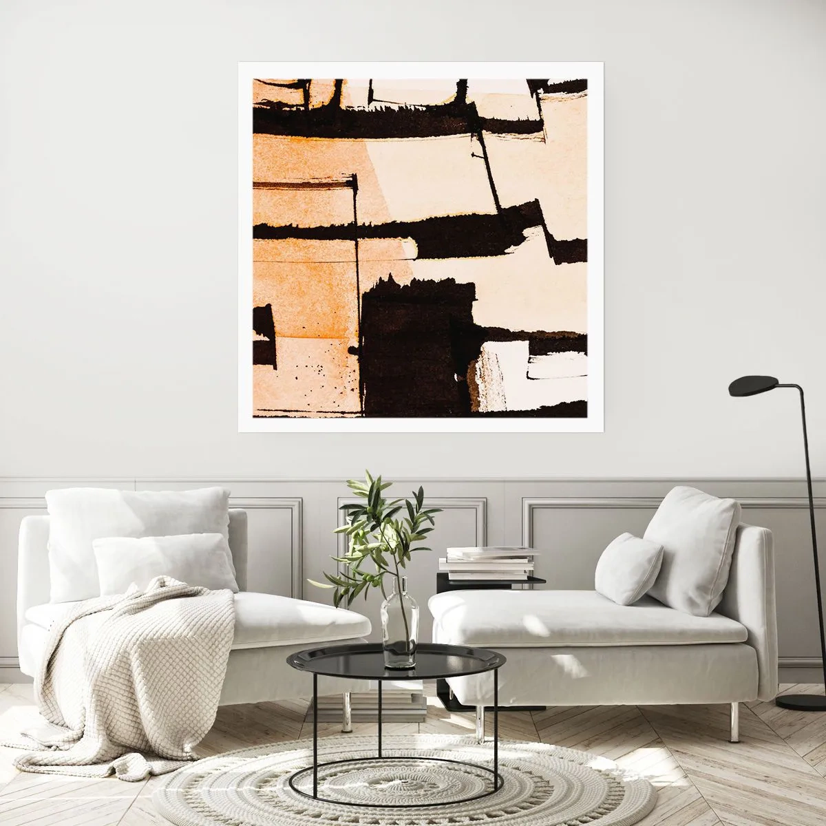 Poster - Bestel echter - 40x40 cm