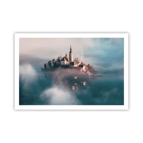 Poster - droom eiland - 91x61 cm