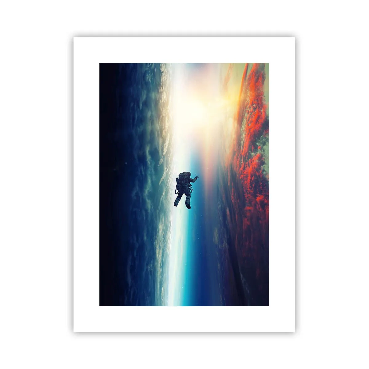 Poster - Ga het universum tegemoet - 30x40 cm