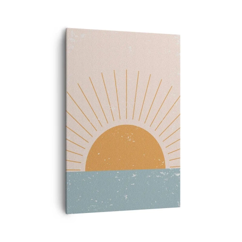 Schilderen op canvas - Een dagelijks wonder - 70x100 cm