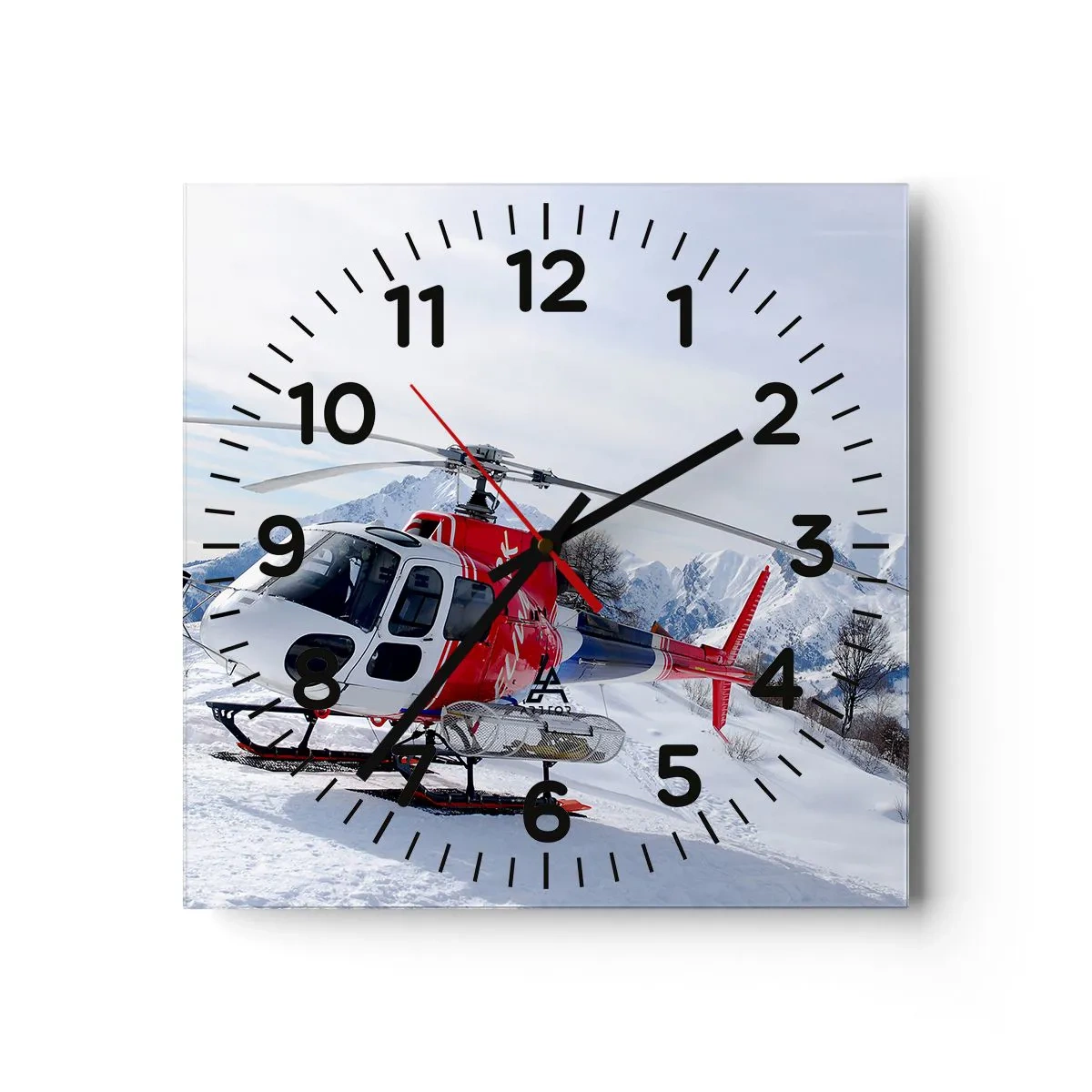 Wandklok - Klok - Altijd klaar - 30x30 cm