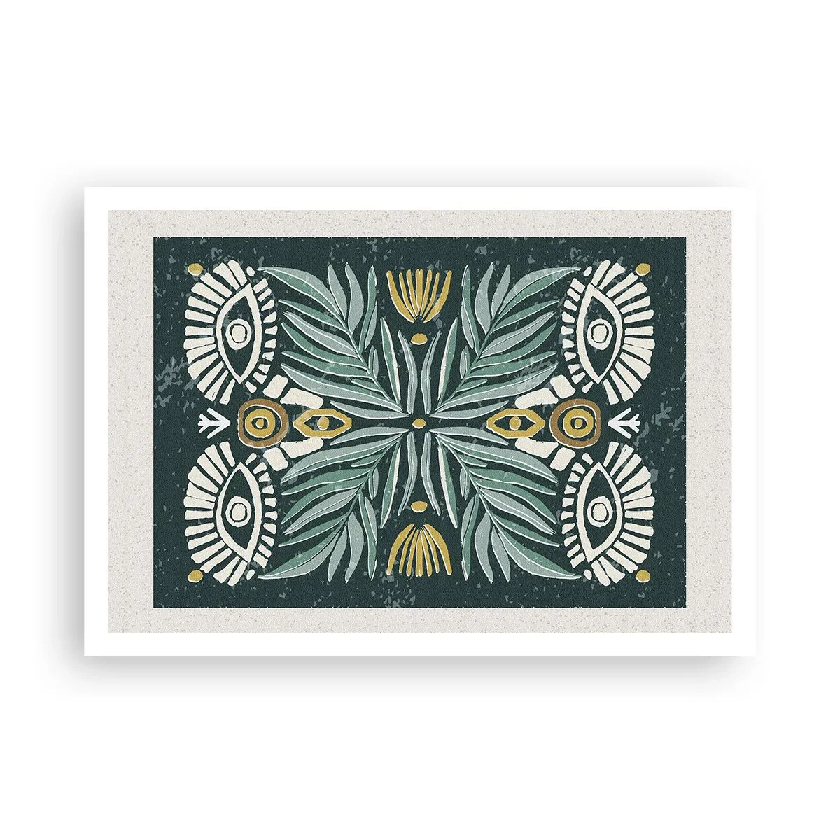 Poster - Als een volksuitsnede - 100x70 cm