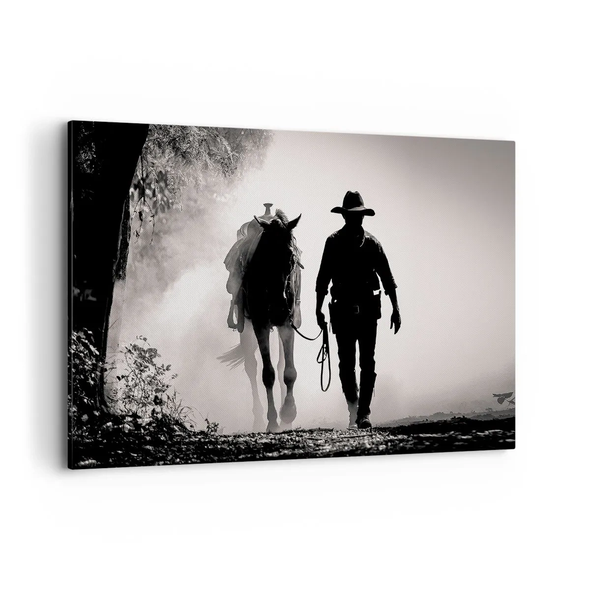 Schilderen op canvas - Texas ochtend - 120x80 cm