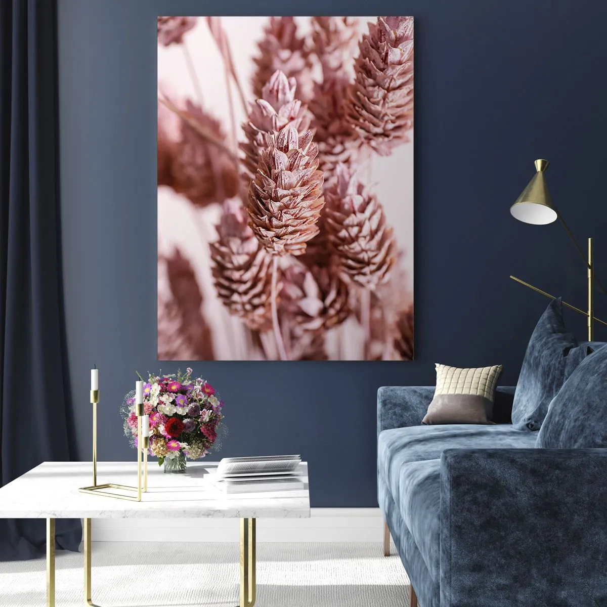 Schilderen op glas - Schijnbaar onopvallend - 80x120 cm