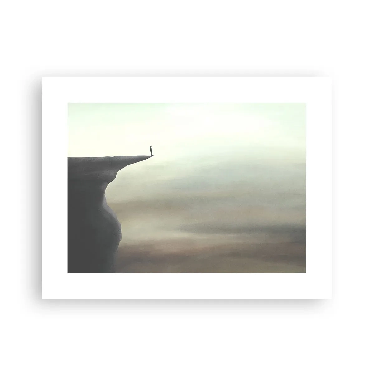 Poster - Omhoog, natuurlijk! - 40x30 cm