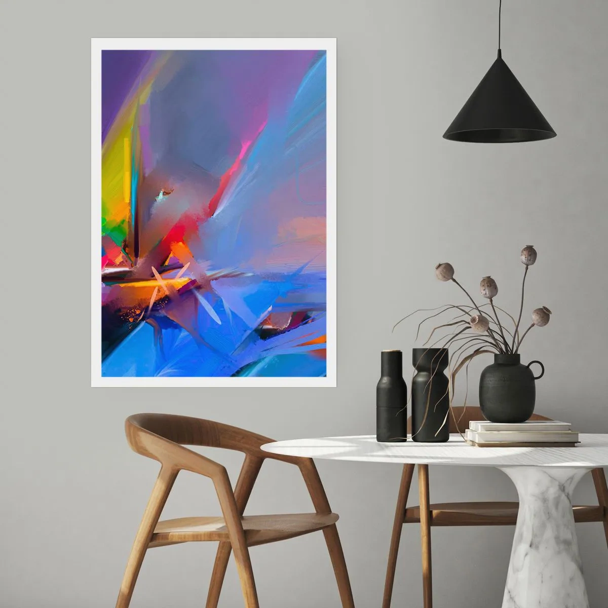 Poster - Propellers als een vogel - 30x40 cm