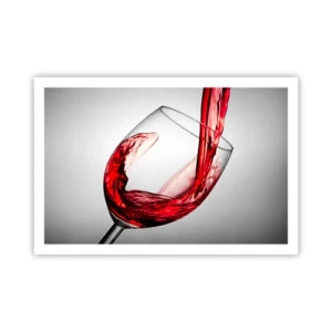 Poster - Kleur - beweging - geluid - 91x61 cm