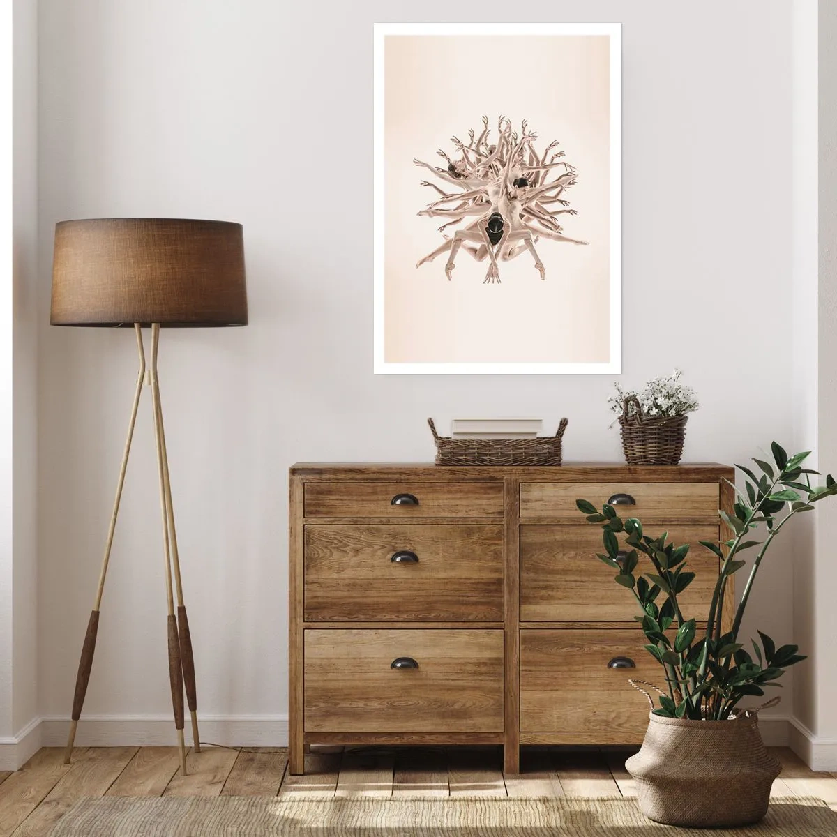 Poster - Bloeiend in dans - 30x40 cm