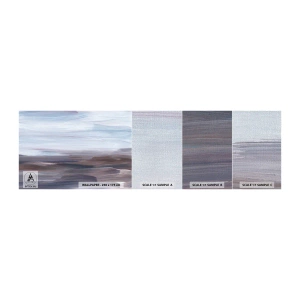 Fotobehang Monster Premium Canvas - Elementen: water - Verf, Deel, Minimalisme - 100x30 cm