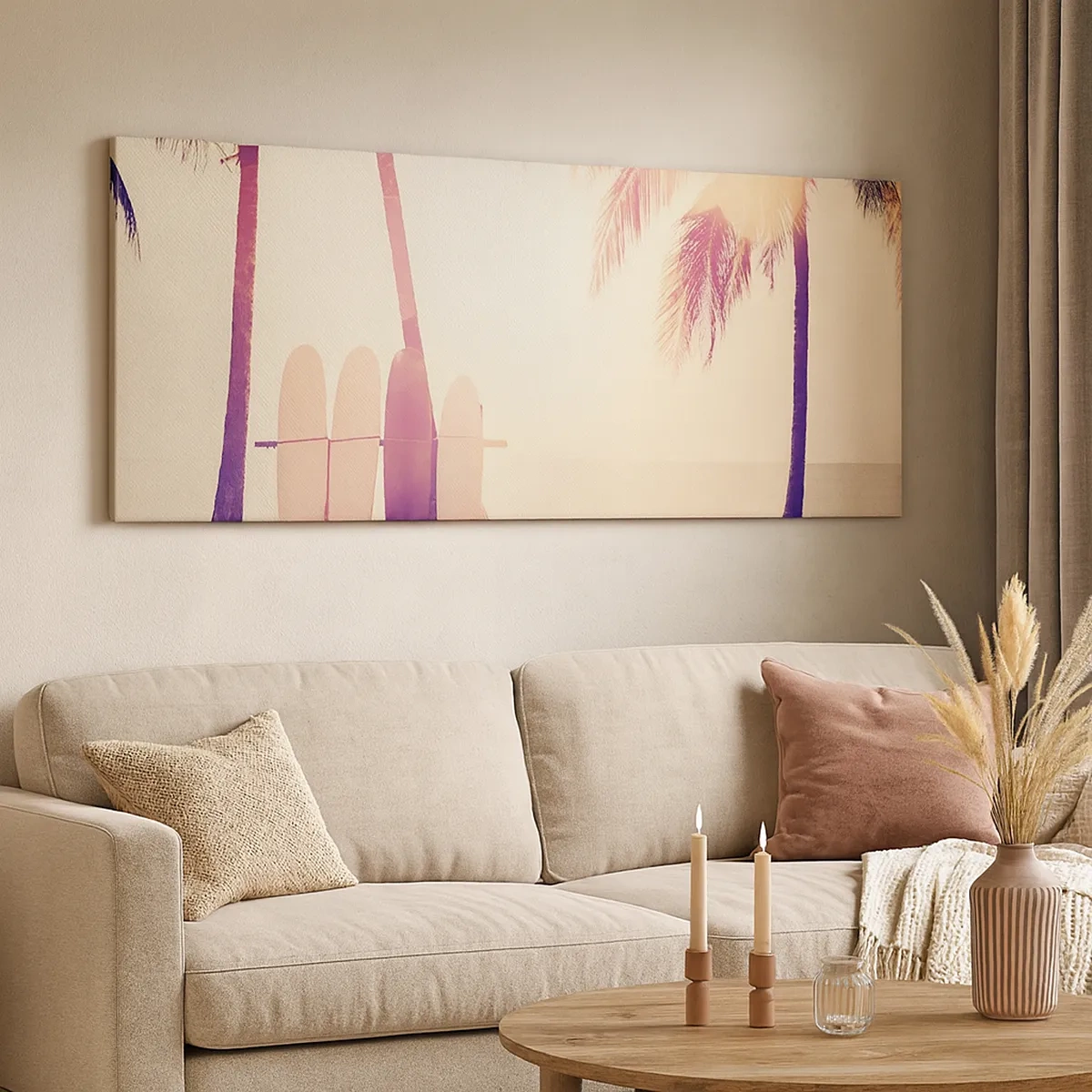 Schilderen op canvas - Het wordt een geweldige dag - 30x30 cm