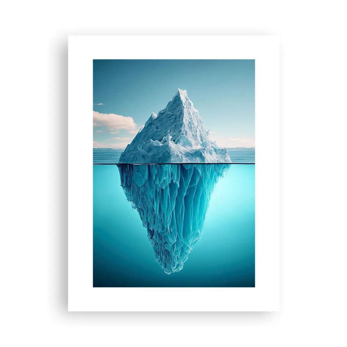 Poster - Koningin van het ijs - 30x40 cm
