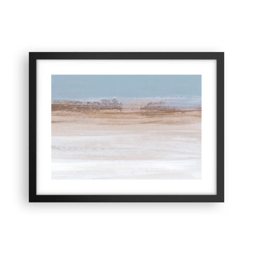 Poster in een zwarte lijst - Dubbelzinnig landschap - 40x30 cm