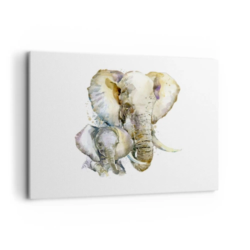 Schilderen op canvas - Er gaat niets boven mama - 100x70 cm