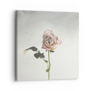 Schilderen op canvas - Begroeting van de lente - 30x30 cm