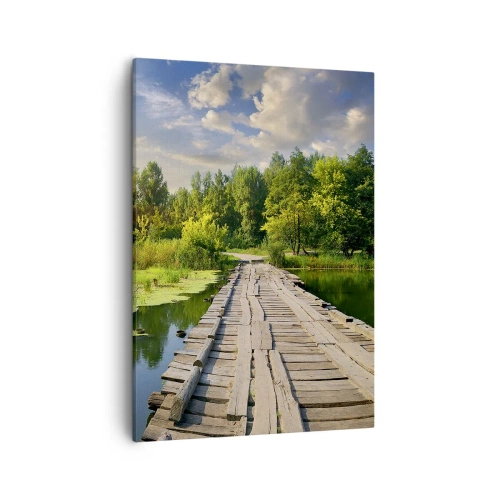 Schilderen op canvas - Zomer, zomer overal - 50x70 cm