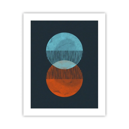 Poster - Astronomische fantasie - 40x50 cm