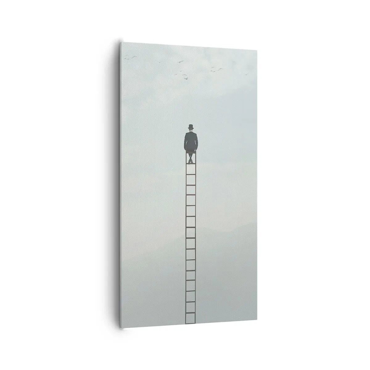 Schilderen op canvas - Stap verder op! - 65x120 cm