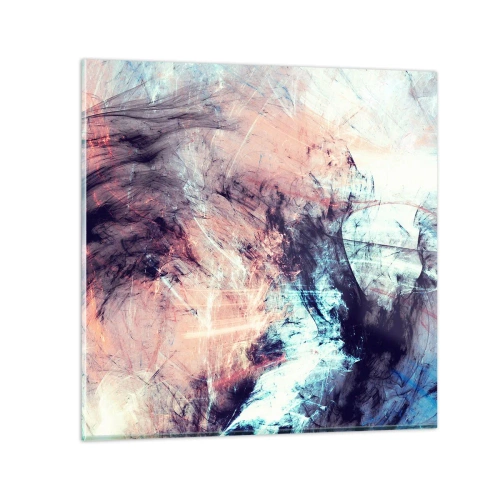 Schilderen op glas - Voel de wind - 30x30 cm