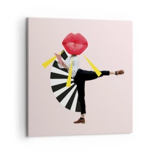 Schilderen op canvas - Surrealistische pop-art - 50x50 cm