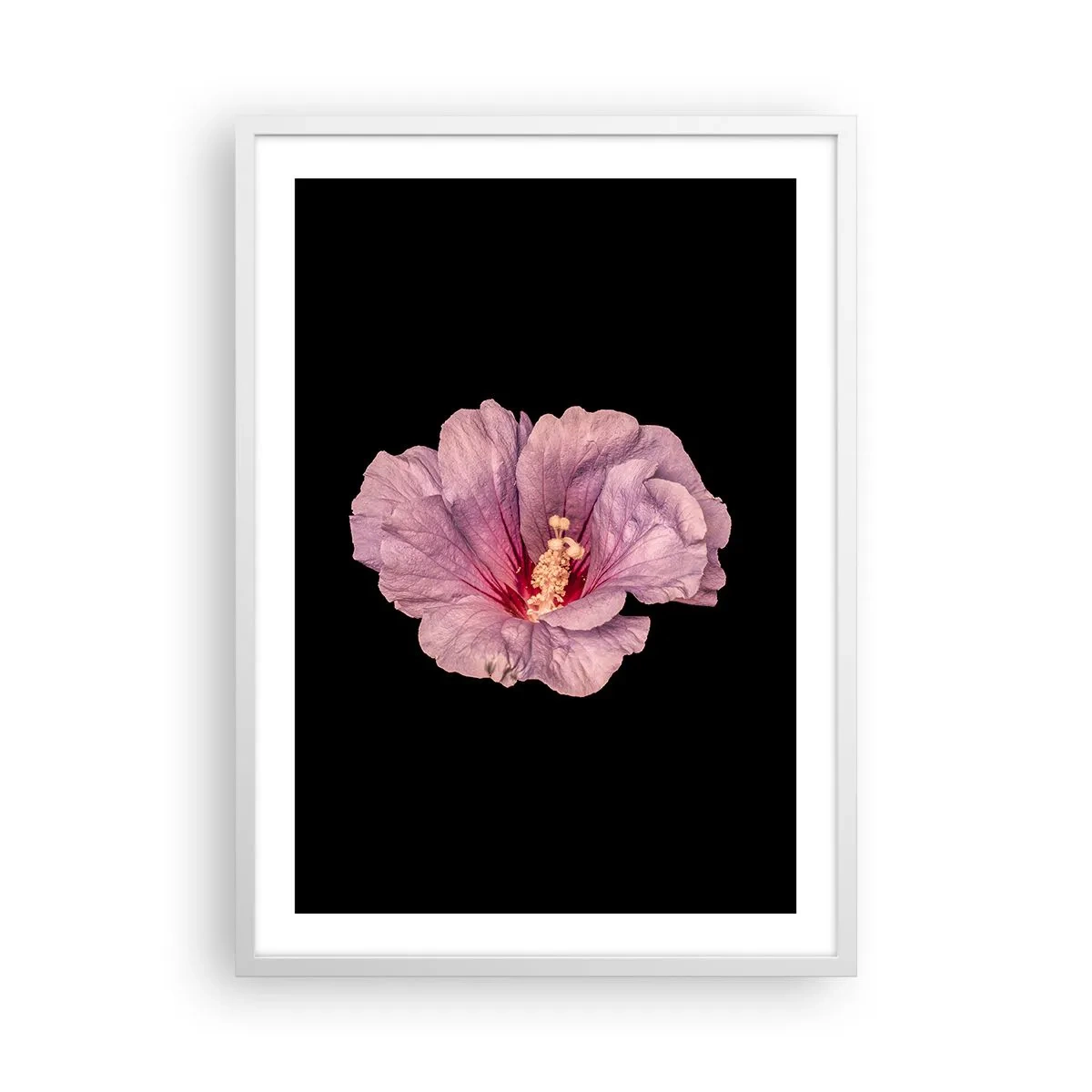 Poster in een witte lijst - Recht in het hart - 50x70 cm