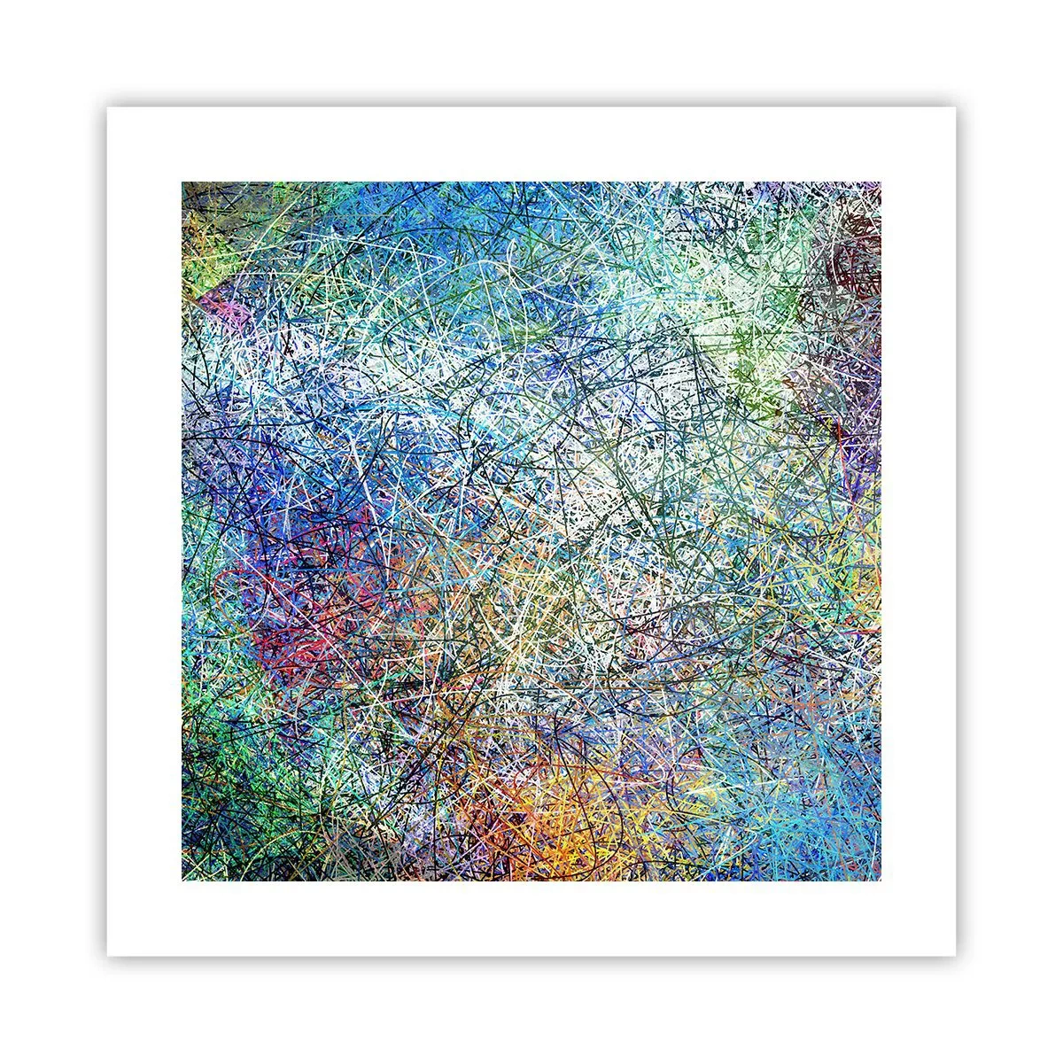 Poster - Het is niet zo eenvoudig - 40x40 cm