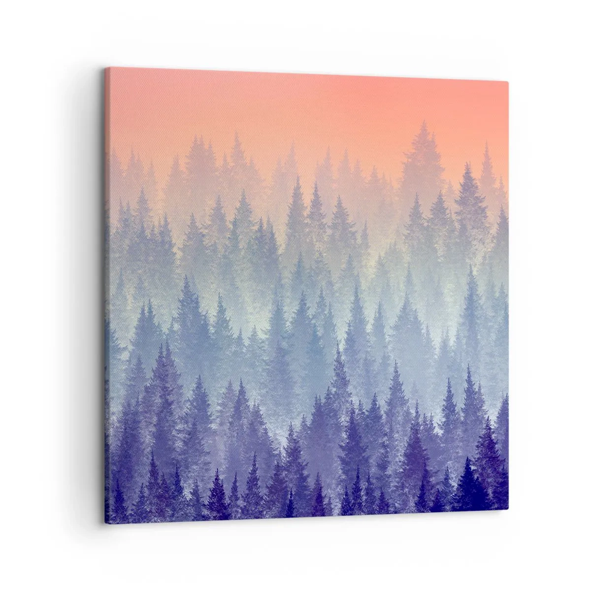 Schilderen op canvas - Hoog, hoger, naar de hemel - 50x50 cm