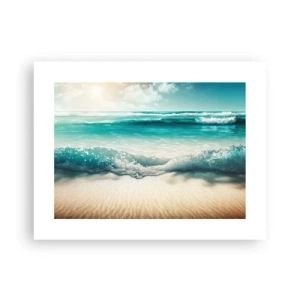 Poster - De vrede van de oceaan - 40x30 cm